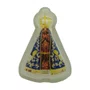 12 unid - Boton Nossa Senhora Aparecida Corpo Cristal