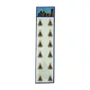 12 unid - Boton Nossa Senhora Aparecida Corpo Cristal