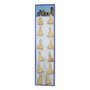 12 Unid - Boton Nossa Senhora Aparecida Dourado G