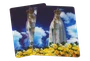 12 Unid - Cards Holograficos Nossa Senhora de Fatima
