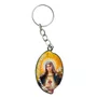 12 Unid - Chaveiro Chapa Aba Imaculado Coração de Maria