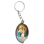 12 Unid - Chaveiro Chapa Aba Mãe Rainha