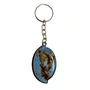 12 unid - Chaveiro Chapa Oval Aba Arcanjos