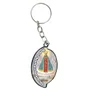 12 unid - Chaveiro Chapa Oval Aba Nossa Senhora Aparecida Retro