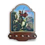 12 unid - Porta Chaves Personalizado Provençal MDF Resinada 16 x 21 cm