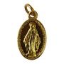 20 unid Medalha Dourada de Nossa Senhora Das Graças - 1,5 cm