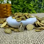 20 unid - Medalha Dourada de Nossa Senhora Das Graças