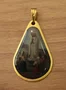 20 unid - Medalha Gota de Nossa Senhora de Fátima Frente e Verso
