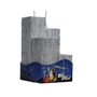 4 Velas Decorativas Prata