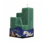 4 Velas Decorativas  Verde