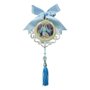 Adorno de Berço Anjo da Guarda com Detalhes em Azul