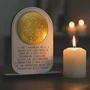Adorno de Mesa Medalha de São Bento MDF e Acrílico 