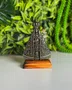 Adorno de Mesa Nossa Senhora Aparecida Ouro Velho - 12 x 7 cm 