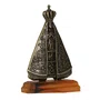 Adorno de Mesa Nossa Senhora Aparecida Ouro Velho - 12 x 7 cm 