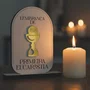 Adorno de Mesa Primeira Eucaristia MDF e Acrílico 