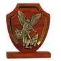 Adorno de Mesa São Miguel Arcanjo com Acrílico - 16 x 12 cm 