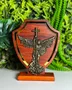 Adorno de Mesa São Miguel Arcanjo com Acrílico - 20 x 16 cm 