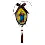 Adorno de Nossa Senhora Auxiliadora Mdf Porta Oval - 30 Cm X 10 Cm
