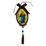 Adorno de Nossa Senhora Auxiliadora Mdf Porta Oval - 30 Cm X 10 Cm