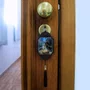 Adorno de Porta Natal MDF Presépio Sagrada Família