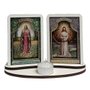 Adorno Mesa de Nossa Senhora das Lágrimas e Jesus Manietado