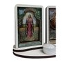 Adorno Mesa de Nossa Senhora das Lágrimas e Jesus Manietado
