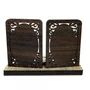 Adorno de Mesa do Sagrado Coração de Jesus e Imaculado Coração de Maria - 14 cm x 20 cm