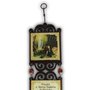 Adorno Nossa Senhora de Lourdes MDF Porta Quadrado Duplo