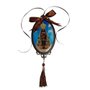 Adorno Oval de Porta Nossa Senhora Aparecida 30 x 10 cm