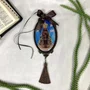 Adorno Oval Nossa Senhora Aparecida em MDF
