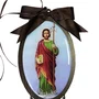 Adorno Oval São Judas Tadeu em MDF