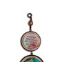 Adorno Redondo de Porta Anjo da Guarda 3 Medalhas 40 cm x 8 cm