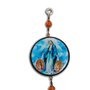 Adorno Redondo de Porta Nossa Senhora das Graças 2 Medalhas 37 cm  x 7,5 cm