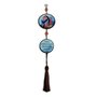 Adorno Redondo de Porta Nossa Senhora Imaculada da Conceição 2 Medalhas 38 cm x 7,5 cm