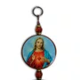 Adorno Redondo de Porta São Judas 3 medalhas 38 cm x 8 cm