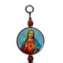 Adorno Redondo de Porta São Judas 3 medalhas 38 cm x 8 cm