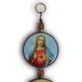 Adorno Santo Antônio Mdf Porta Triplo Redondo 36 cm x 7,5 cm