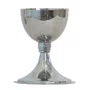 Cálice Metal Cromo - 14 cm x 9,5 cm