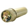 Aspersório São José em Acrílico Dourado 14 cm x 4 cm