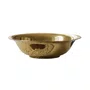 Bacia Dourada Pequena 5 cm Altura x 16 cm Diâmetro 350ml