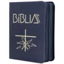 Biblia Sagrada de Aparecida Zíper Azul M