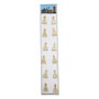 12 unid - Boton Nossa Senhora Aparecida Branco