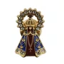 12 unid - Bóton de Nossa Senhora Aparecida Strass - 2,5 cm