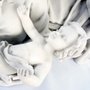 Imagem Busto Sagrada Família em Mármore 24cm