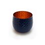 Cachepô em Metal Azul 7 cm