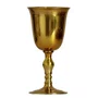 Cálice Dourado 17 cm altura x 8,5 cm diâmetro