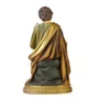 Imagem de São José Sentado com Menino Jesus de Resina Importada - 22 cm