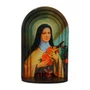 Capela 3D Resinada Santa Teresinha - 24 cm x 16 cm