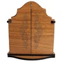 Capela com Porta Desenhada de São Miguel Arcanjo Mdf - 17 cm X 14 cm