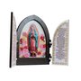 Capela com Porta MDF Nossa Senhora Guadalupe - 18 cm x 15 cm